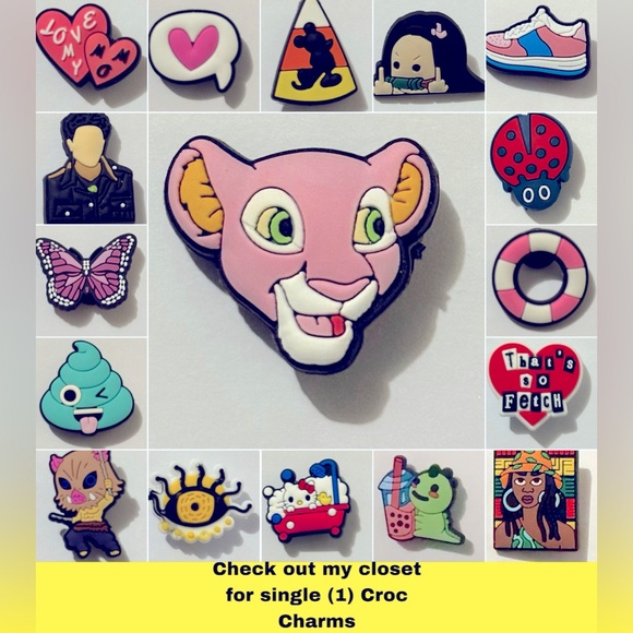 (10 for $10) SALE Sprite Croc Charm Jibbit Shoe Charm Disney Croc Charms - Picture 3 of 8